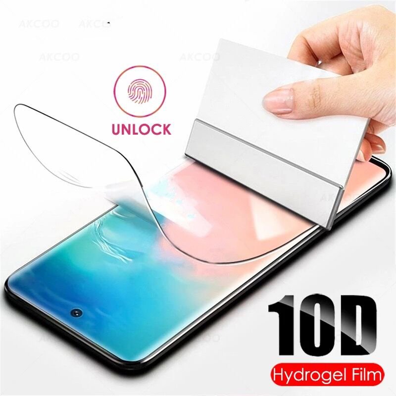 Film Pelindung Layar Hydrogel Bening untuk Xiaomi mi 10S 11 10 10T Pro