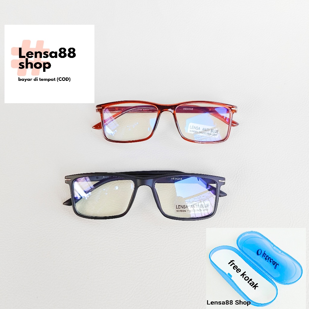 Kacamata ANTI RADIASI pria dan wanita anti Blue Ray / kacamata anti radiasi hp dan komputer