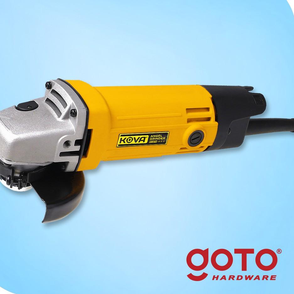 Paket Promo Kova Mt954 Angle Grinder Listrik Mesin Gerinda Tangan Polish Potong Shopee Indonesia