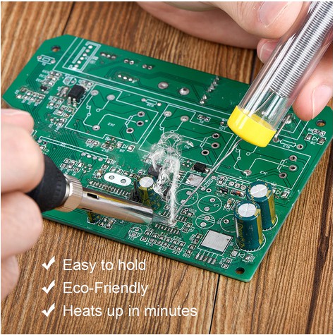 Solder 60w Pengatur Suhu Adjustable bonus 5 pcs Tips