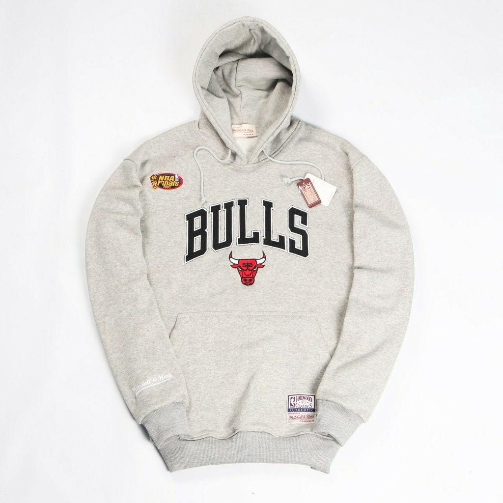 HOODIE BULLS BORDIR - JAKET SWEATER HOODIE CHICAGO BULLS FULL BORDIR AUTHENTIC PREMIUM HIGH FULL TAG