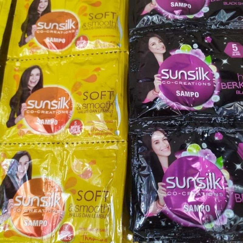 SUNSILK SHAMPO RENCENG ISI 12PCS