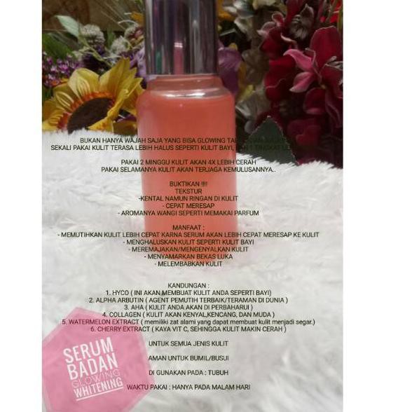 Modern.. body serum glowing//body lotion/pemutih badan/fair n pink/whitening