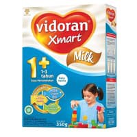 Vidoran Xmart 1+ Susu Formula Bayi Usia 1-3 Tahun Vidoran Xmart 1+ Nutriplex Vanilla 350 Gr