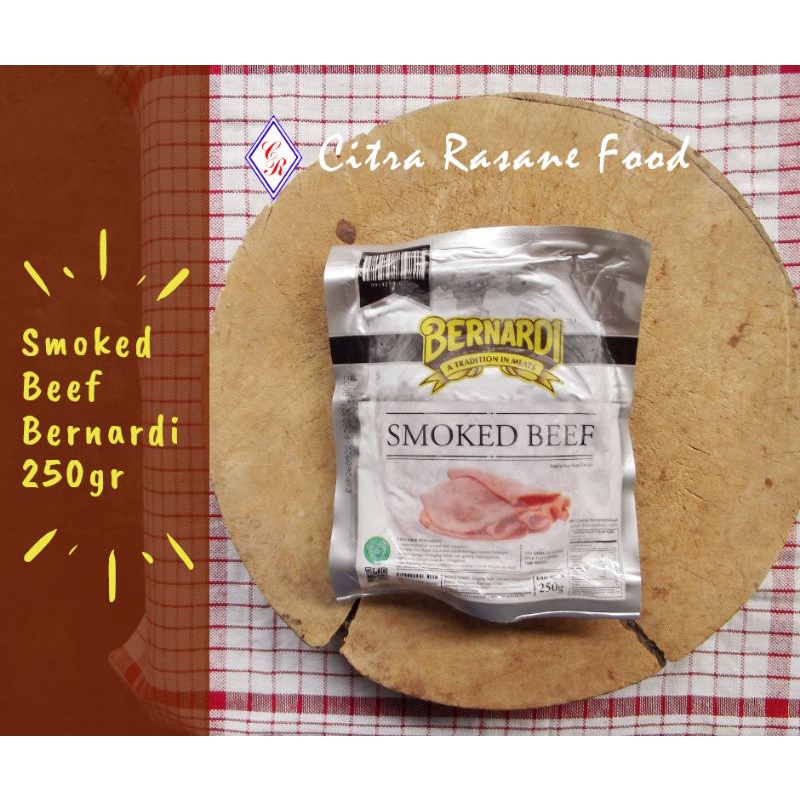 

Smoked Beef Bernardi 250gr Daging Sapi Asap