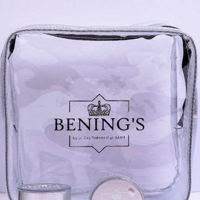 Benings Skincare by dr Oky Pratama Mother Edition Package FREE GIFT POUCH + HAND MIRROR / MINI GOLD