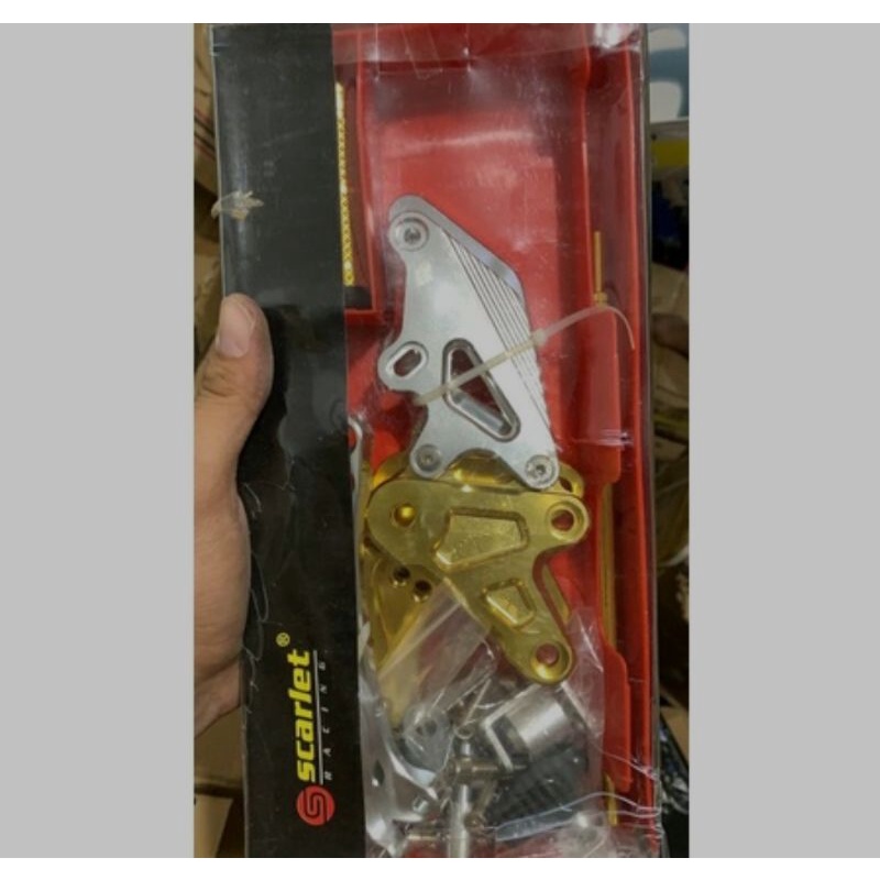 underbon step depan old Vixion new Vixion full cnc