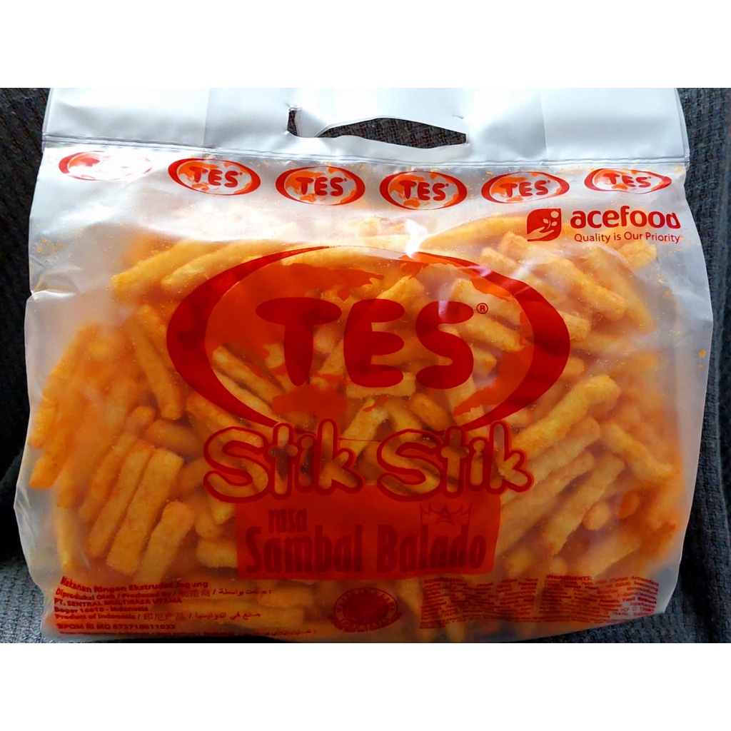 

Ace Food Tes Stik Sambal Balado Pak 500gr