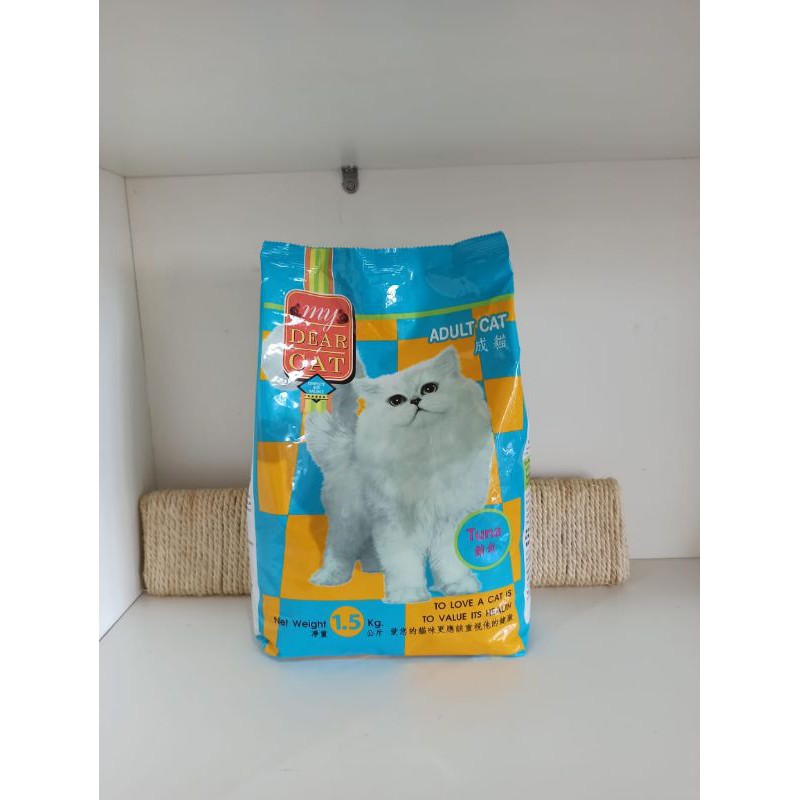 my dear cat Adult tuna 1,5kg makanan kucing adult catfood