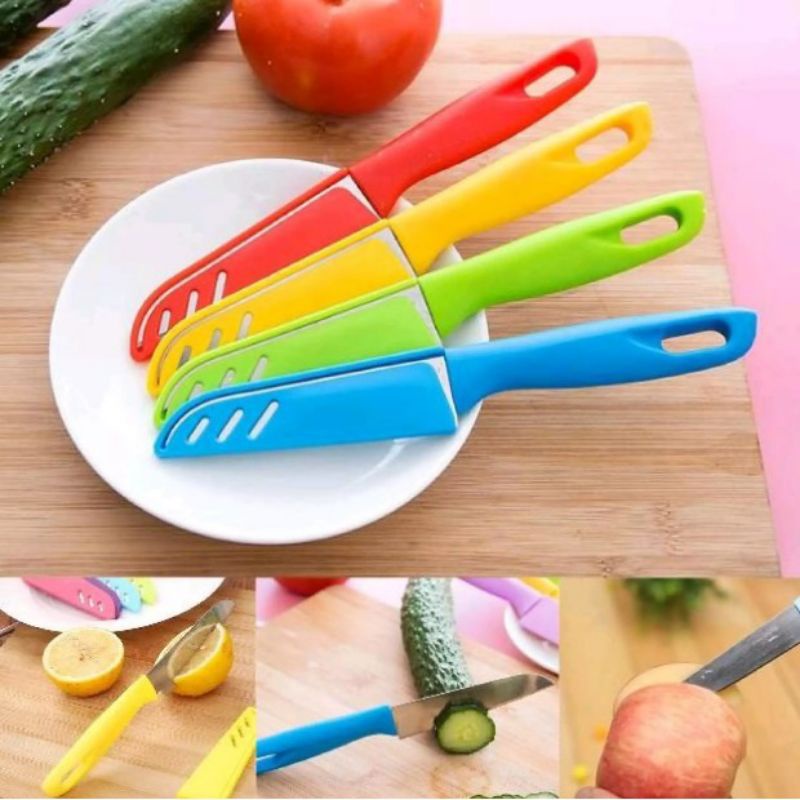 PISAU DAPUR STAINLESS TAJAM | BELATI PISAU STENLIS PENGUPAS BUAH DAN SAYURAN KECIL