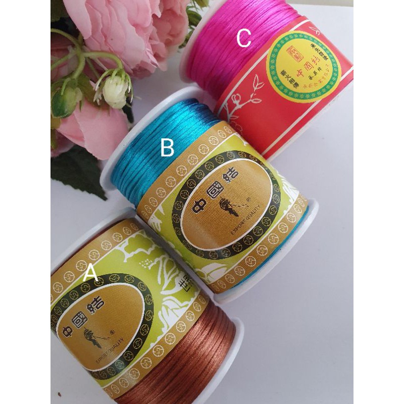 Tali Satin 1mm | Tali RRT | Tali Gelang