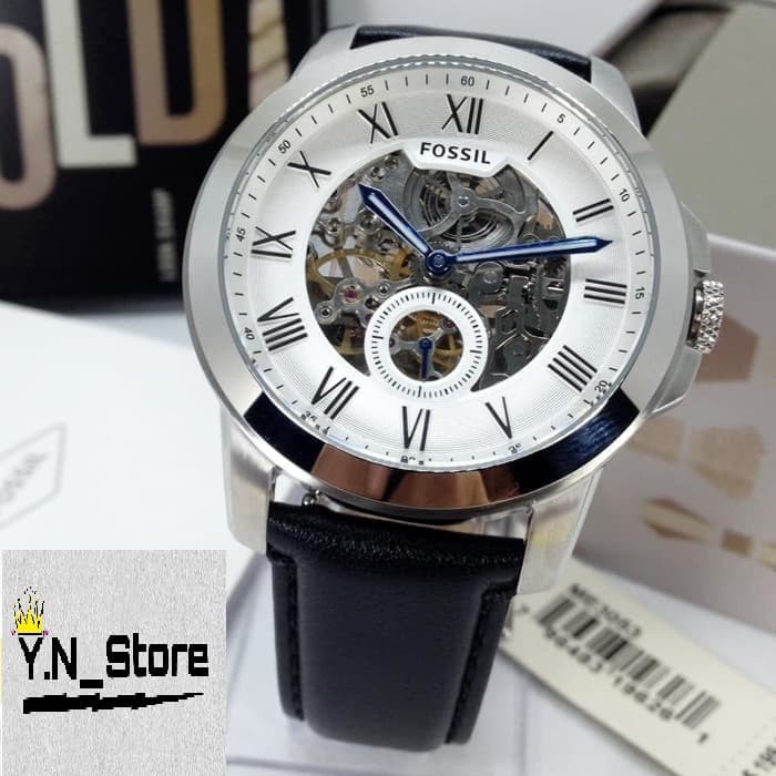 Jam Tangan Pria Fossil Me3053 Automatic 45mm Original