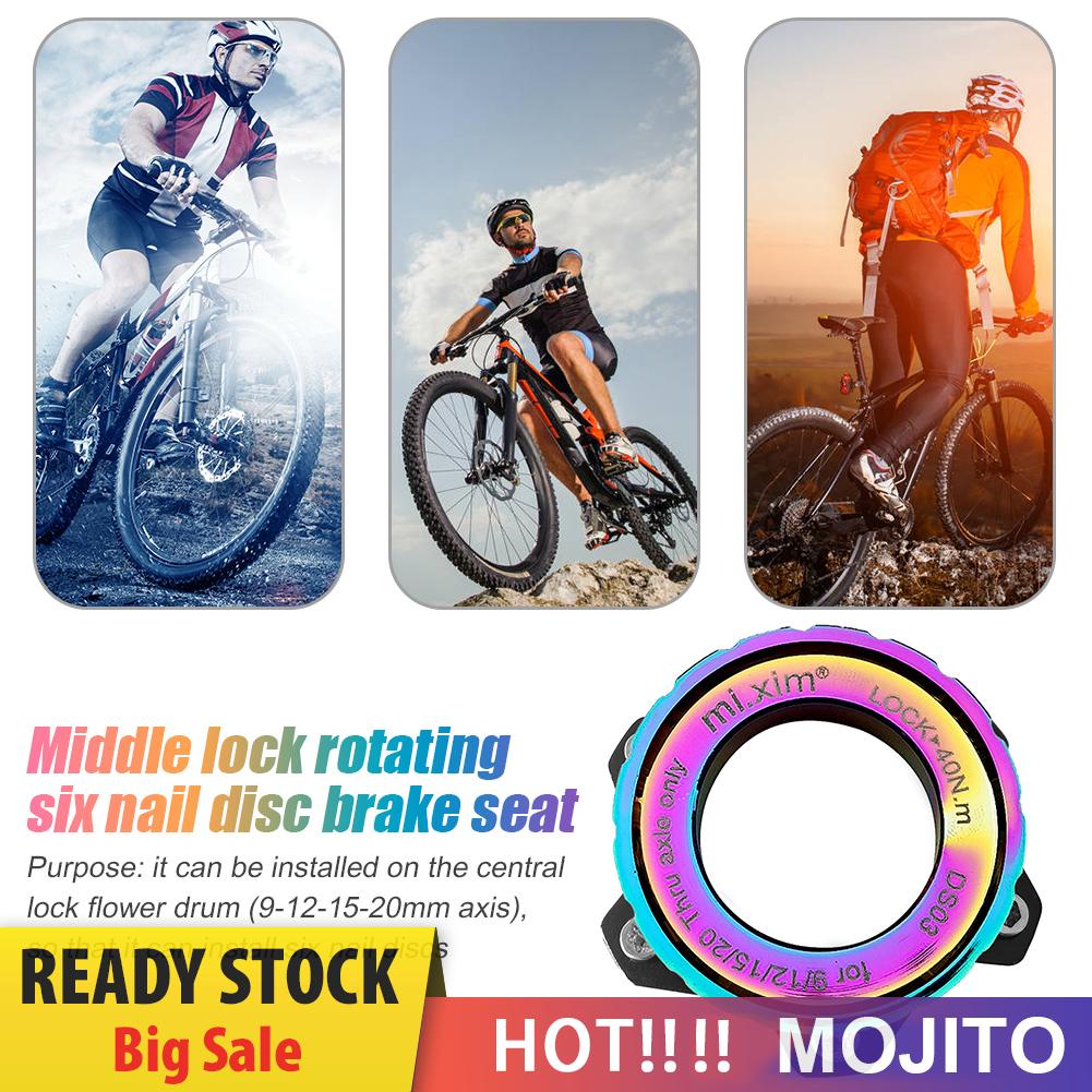Mojito*Bicycle Centerlock to 6-hole Hub Disc Center Lock Conversion Brake Adapter