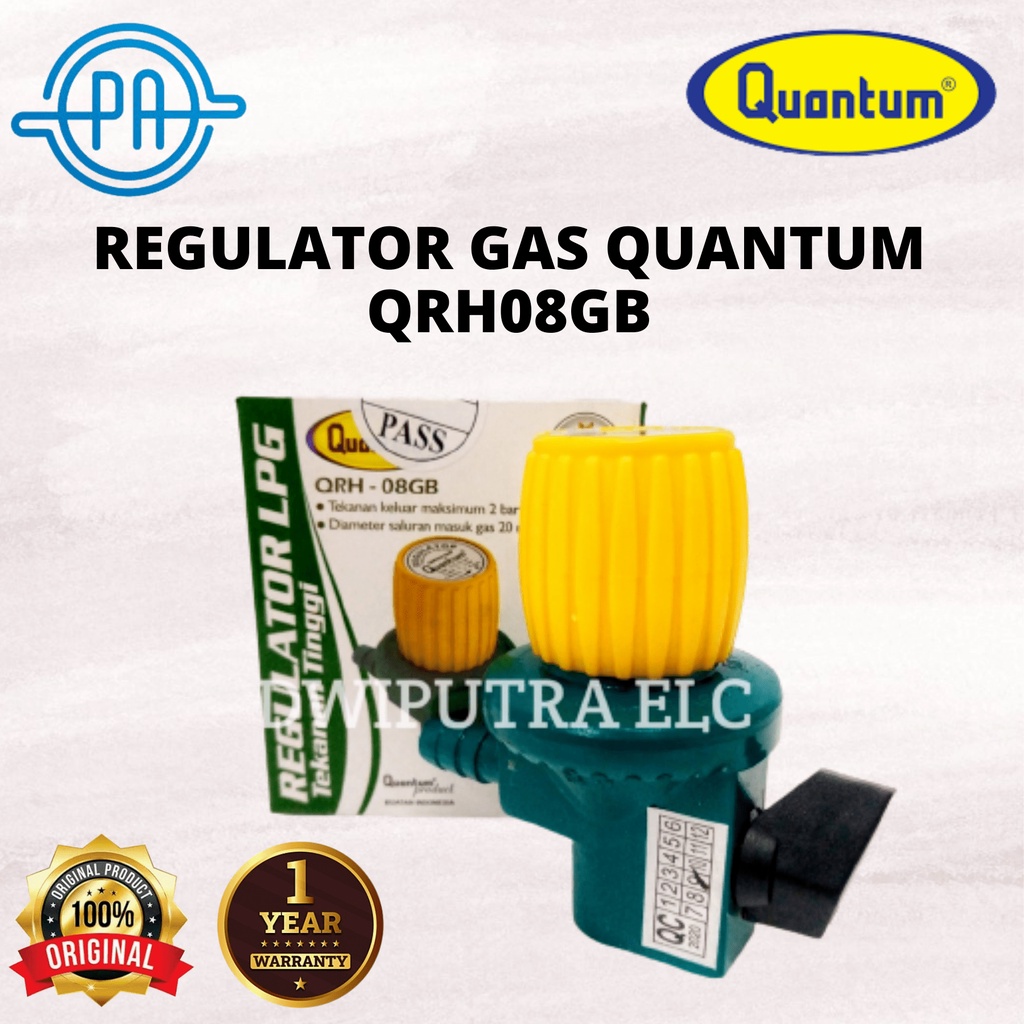 REGULATOR GAS QUANTUM QRH08GB