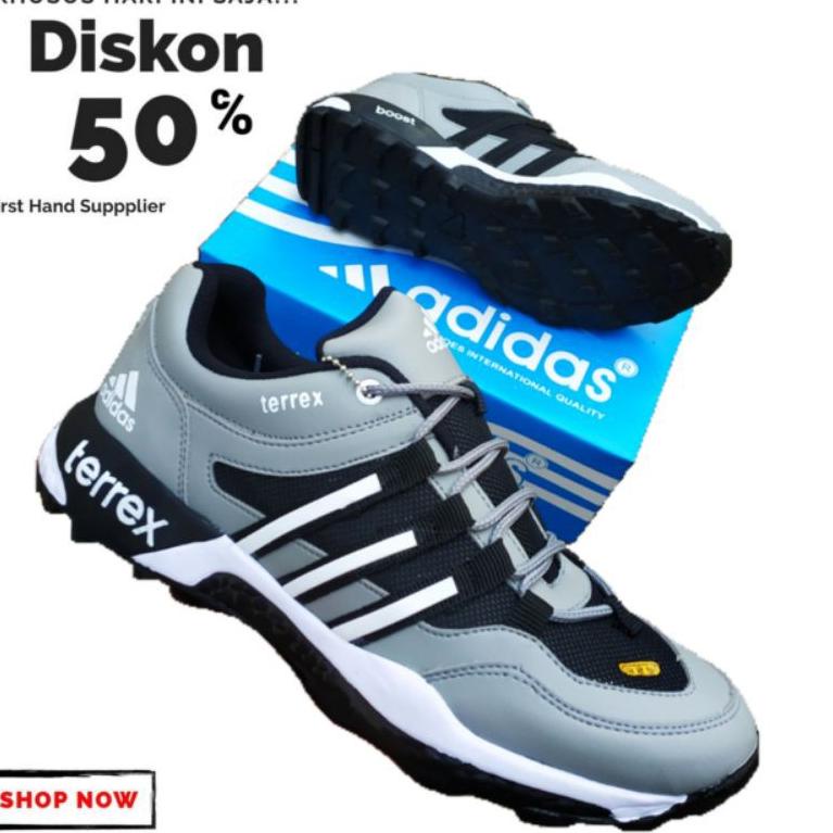 [KODE D6IAG] SEPATU VOLLY ADIDAS_ TERREX BOOTS / SNEAKERS PRIA KEREN KEKINIAN/ ALAS KAKI KARET VIETN