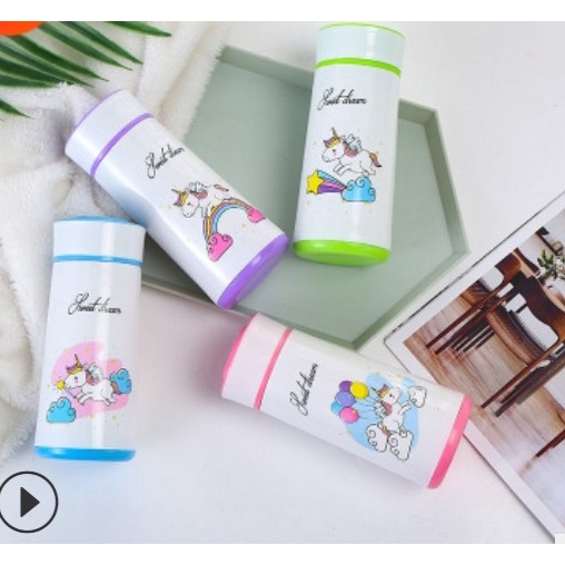 UBK Unicorn Botol Air Minum Kaca Souvenir Ultah