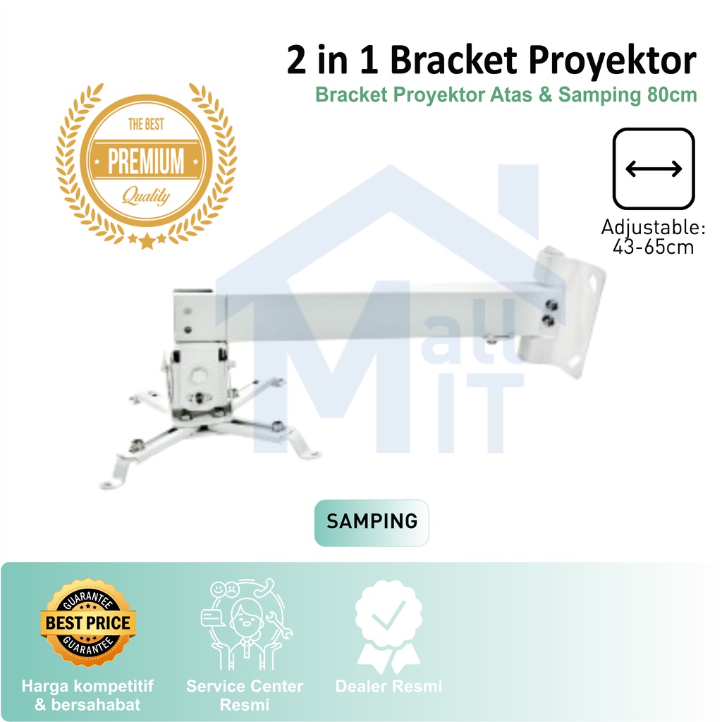 BRACKET PROYEKTOR BRACKET PROJECTOR BRAKET PIXELSCREEN UNIVERSAL XB65