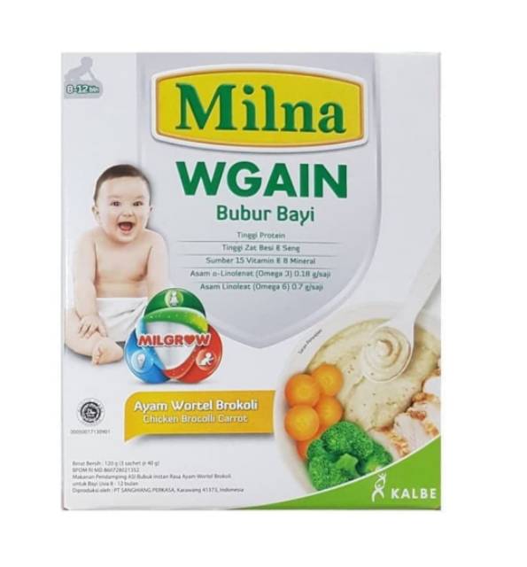 Milna Wgain 6+ dan 8+ 120 gr