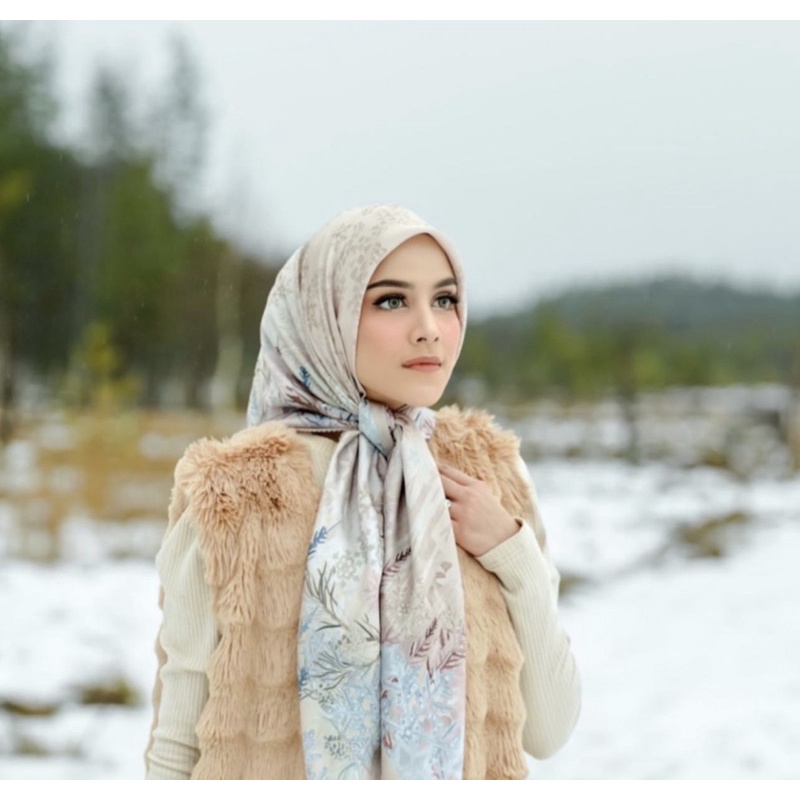 READY SIAP KIRIM BUTTONSCARVES X DISNEY FROZEN BLACK, TEABERRY, WILLOW VOAL READY, ALMOND VOAL READY