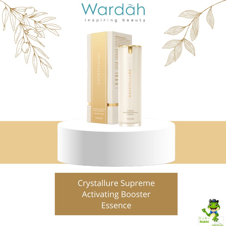 ❣️Rakkistore99❣️Wardah Crystallure Supreme Activating Booster Essence 30ml (100% Original)