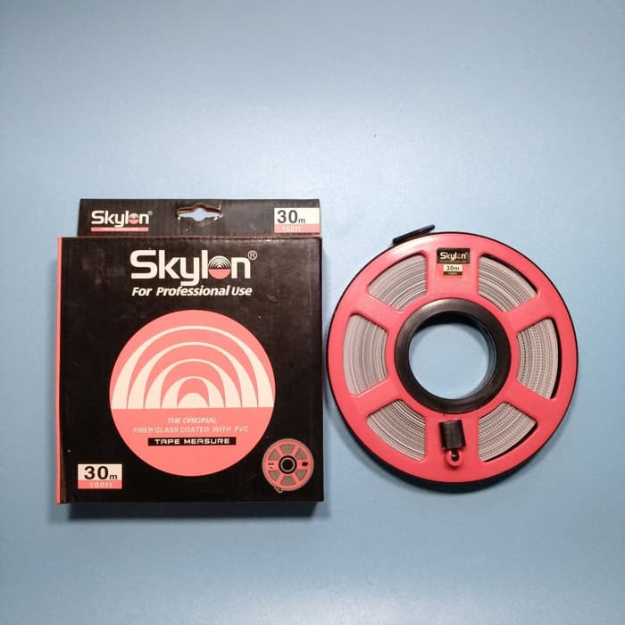 Skylon Fiberglass Meteran Gulung 30 Meter 100ft