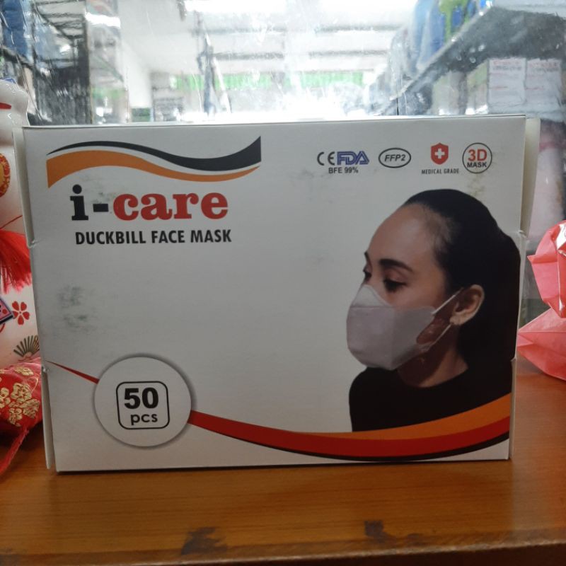 I Care Masker Duck Bill isi 50 pcs