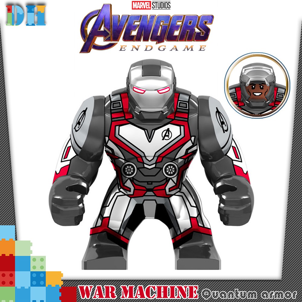 Marvel Avengers Big War Machine Thanos Hulk Hulkbuster Minifigures Lego Compatible Building Blocks