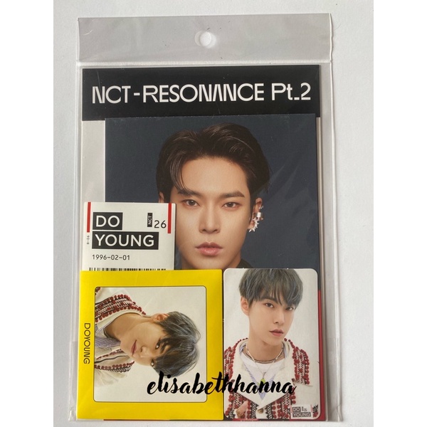 NCT 2020 RESONANCE PT.2 OFFICIAL MD - Photo sticker set "DOYOUNG"