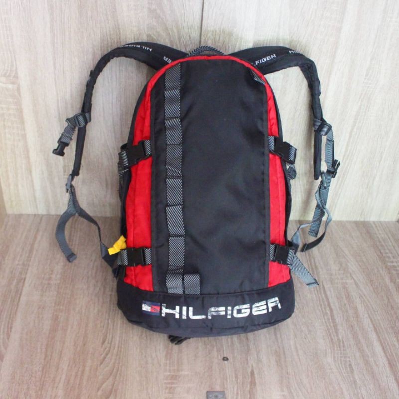 Tas TOMMY HILFIGER Original Ransel Backpack Daypack Second Preloved Gowes