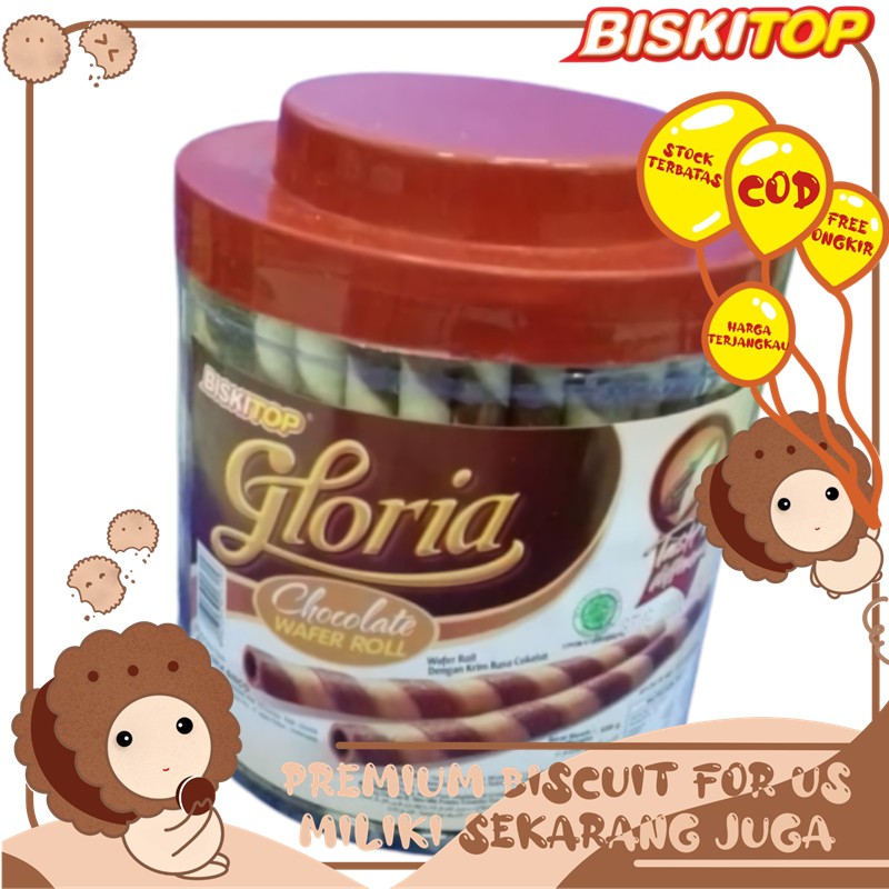 

BISKITOP - GloriaWaffer stick No Handle 500gr Biskuit Astor Anak Dewasa Enak Renyah Biscuit Coklat Terbaru