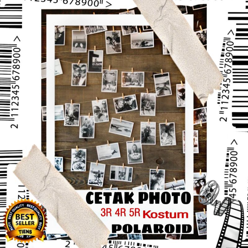 CETAK FOTO | CUCI FOTO POLAROID (ISI 16 FOTO)