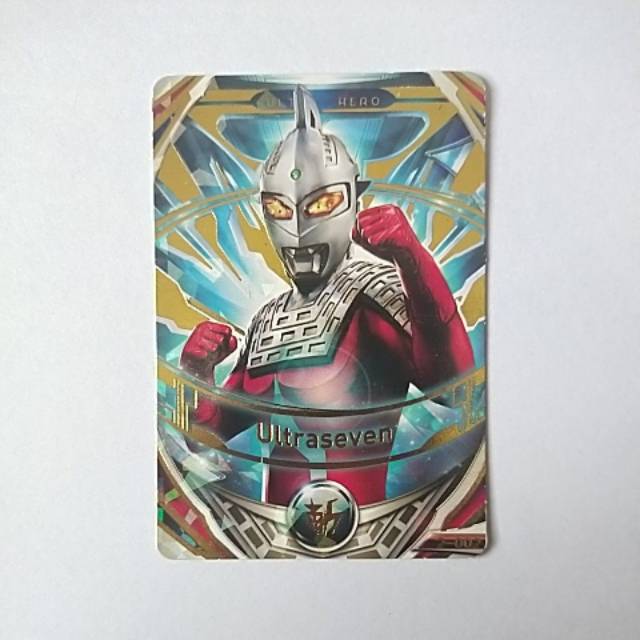 Ultraman Fusion Fight Card "Ultra Hero" Ultraseven id 2-002