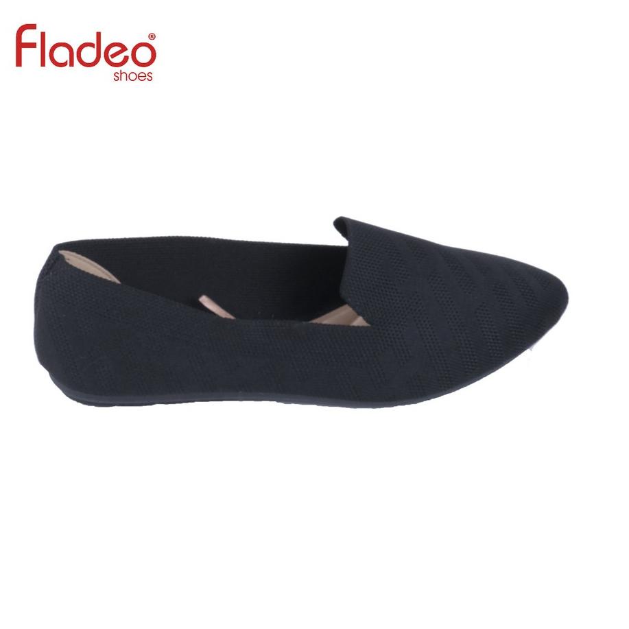 Paling Dicari.. Fladeo D21/LSB360-1AH/Sepatu Rajut Flat Wanita [ Rajut Flat Shoes ]