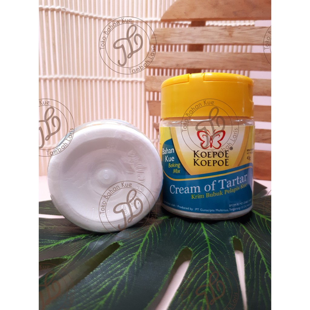 

Koepoe Cream of Tartar (43 gram)