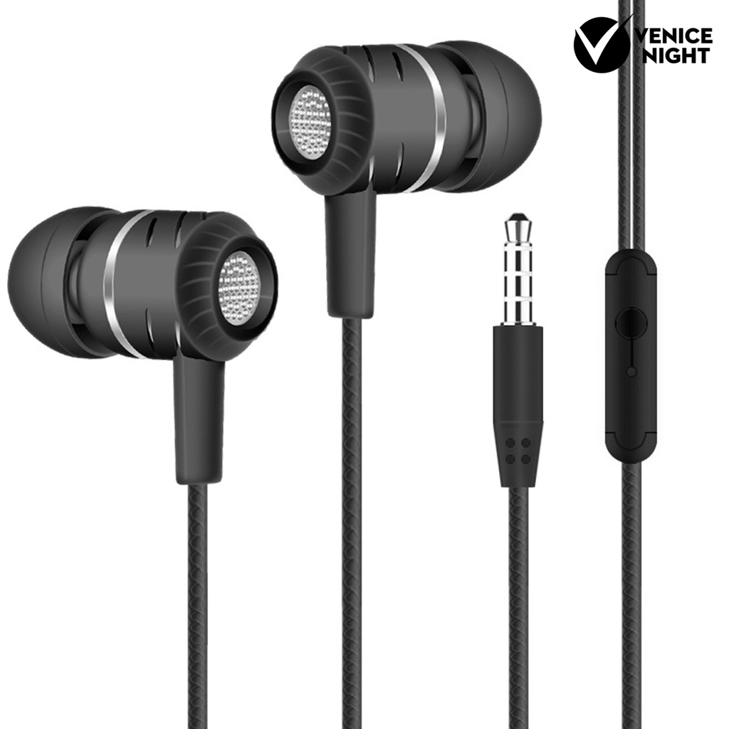 (VNEP) (Berkabel) L301 Headset Earphone Gaming In-ear Deep Bass Kabel Jack 3.5mm Dengan Mic Untuk PC