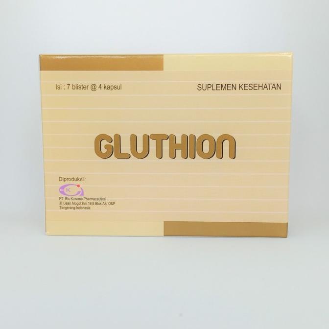 Gluthion suplemen kapsul whitening pemutih (BPOM indonesia)