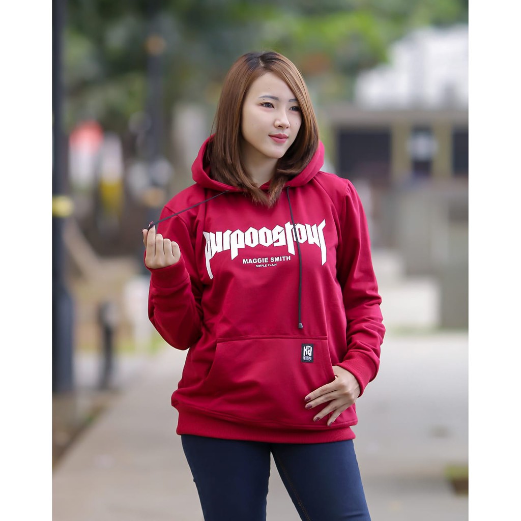 Sweater Hoodie Purpoostour Sporty Unisex