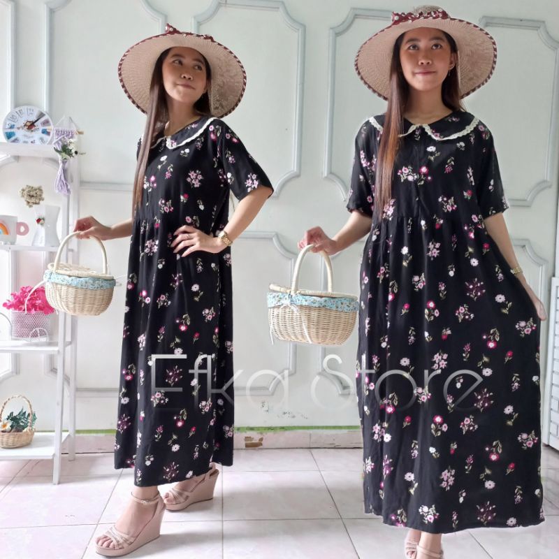 Daster Andin/ Daster Korea jumbo/ Daster Kerah Renda jumbo/ Daster busui/ Daster Jumbo