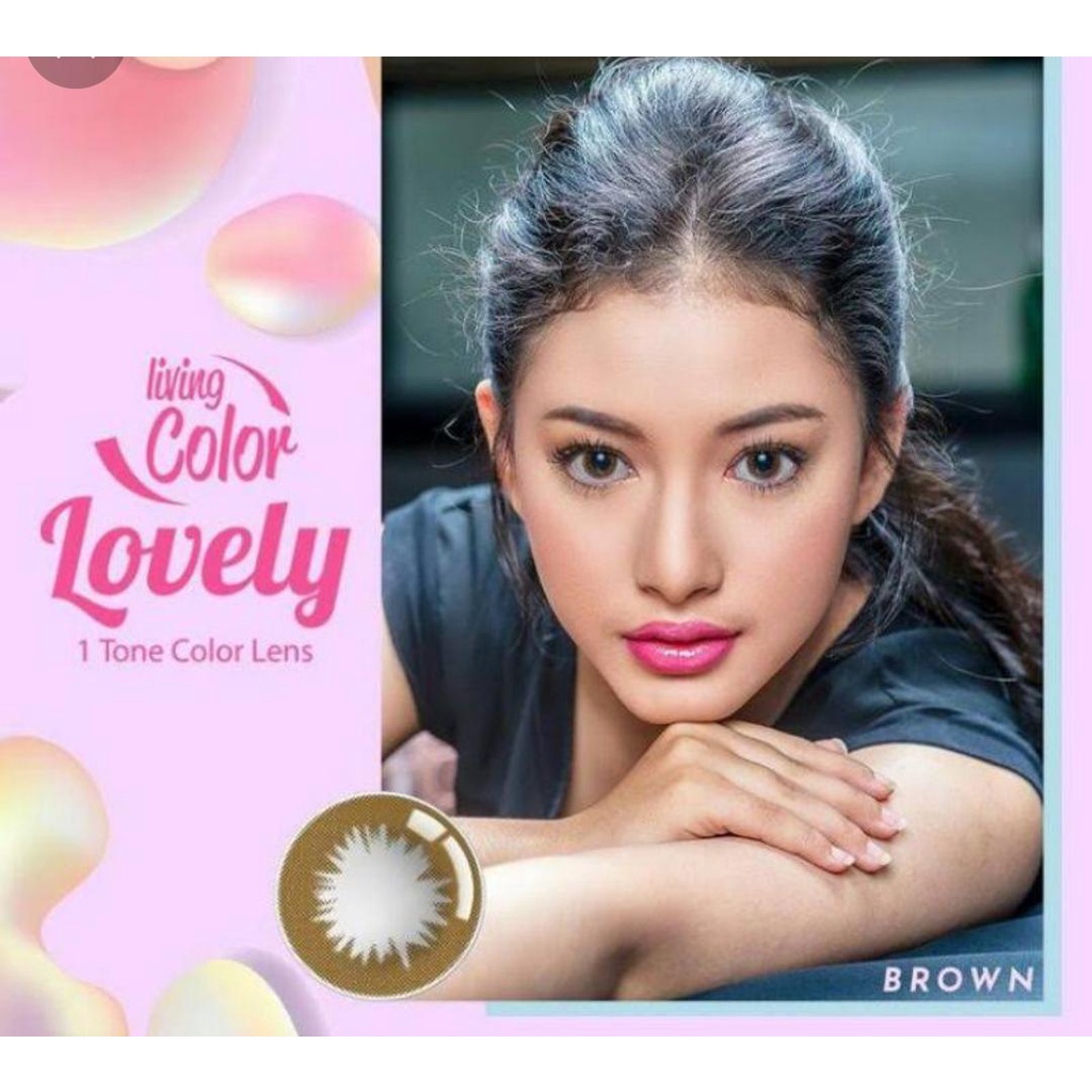 LIVING COLOR LOVELY 1T BROWN (NORMAL S/D -8.00)