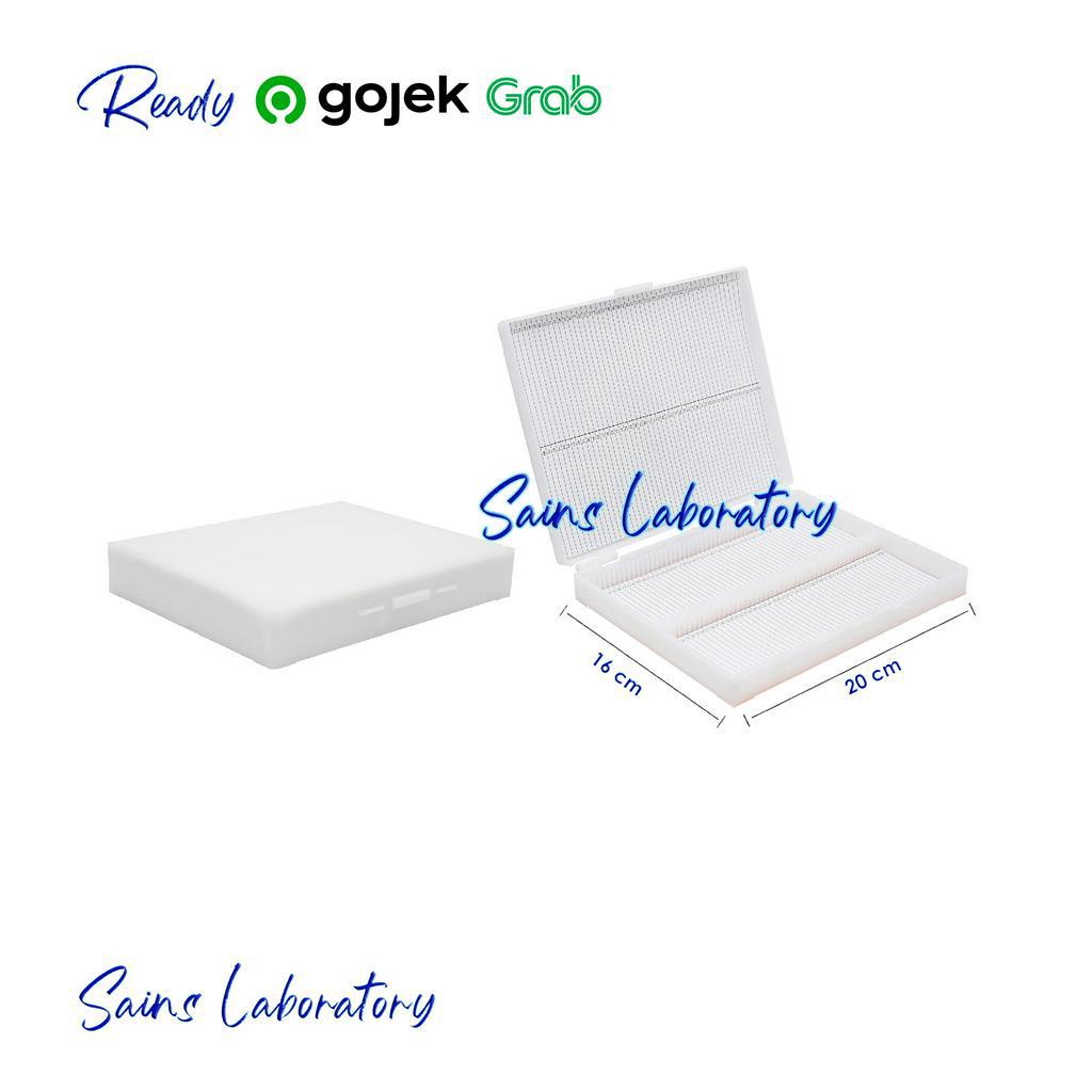 Kotak Preparat Kotak Mikroslaid Microslide Box Kotak Object Glass 100 Slide Preparat