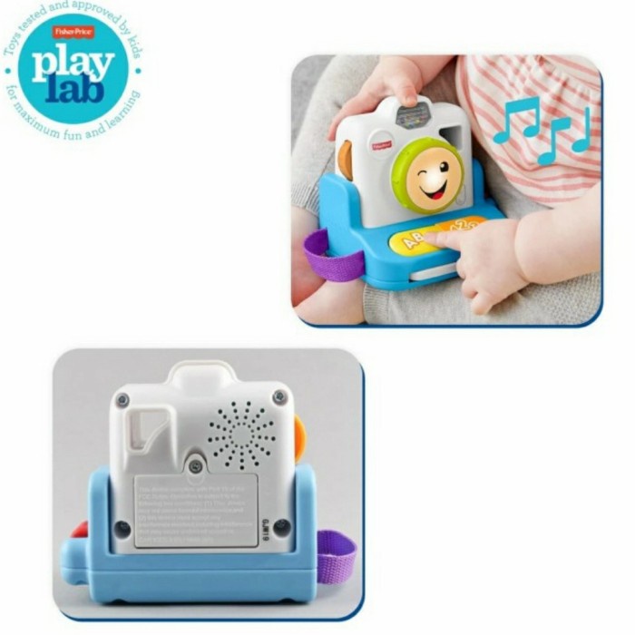 FISHER PRICE Click and Laugh Smart Camera Mainan Edukatif Anak Kamera