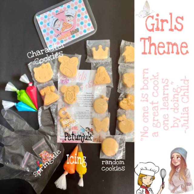 

DIY Cookies Girls Theme