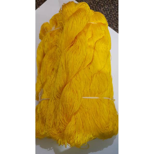 Benang nylon warna kuning 8