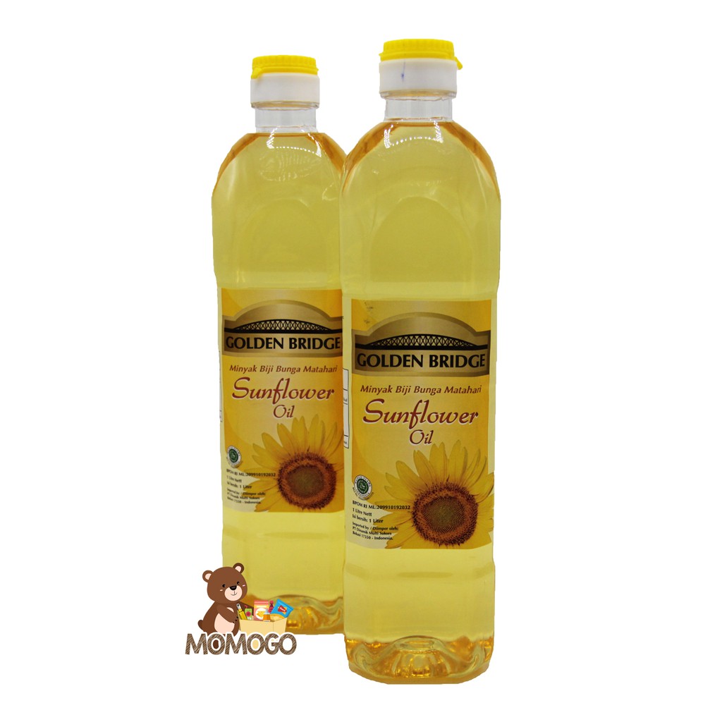 

GOLDEN BRIDGE SUNFLOWER OIL 1L