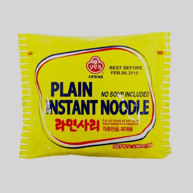 

OTTOGI PLAIN INSTANT NOODLE 110GR