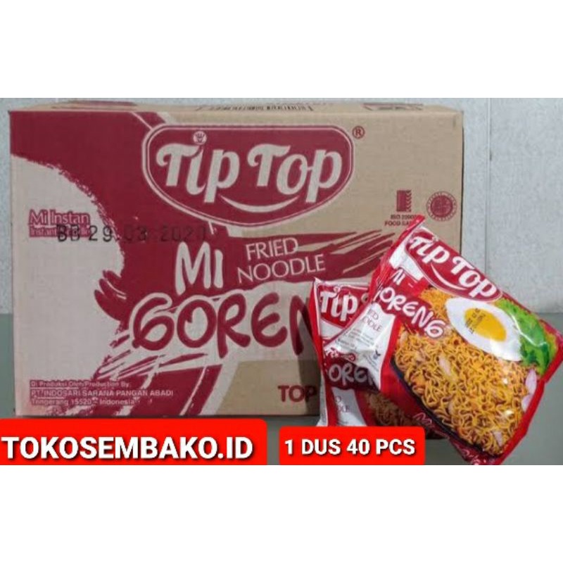 

Mie Goreng Tip Top 1 Dus 40 Pcs