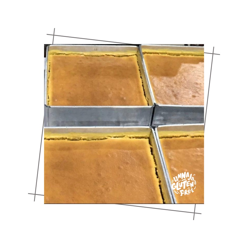 

Unnaja Gluten Free - Lapis Legit Original/ Keju (Gula Putih/ Aren) - 24x24 cm