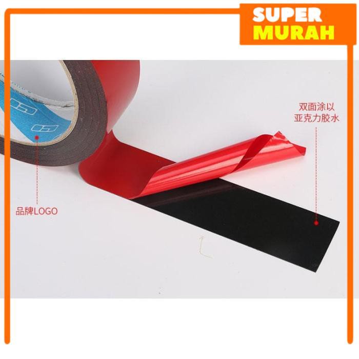 

Nikto Tape Lakban Double Tape 3M Foam Serba Guna Size 10M X 30Mm - Red