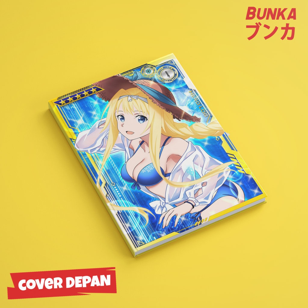 

Notebook Anime Sword Art Online Alice Schuberg Swimsuit Hardcover A5 Buku Tulis Catatan Notes Agenda Planner Jurnal