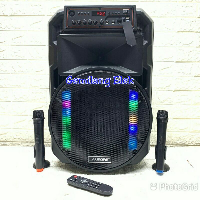 Speaker Portable Wireless NOISE 899E 15 inch Bluetooth